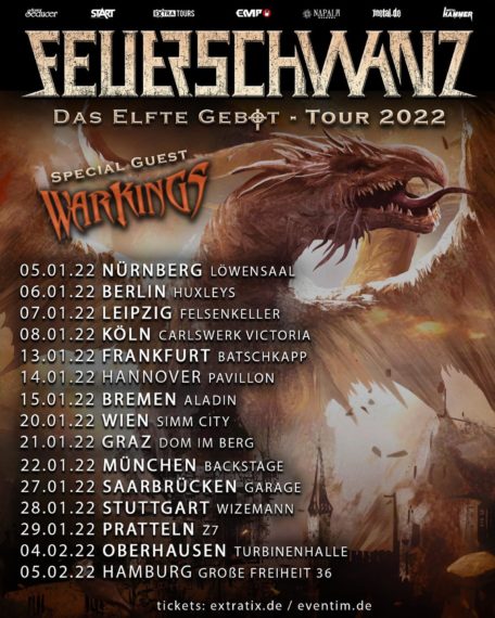 Feuerschwanz Warkings 2022