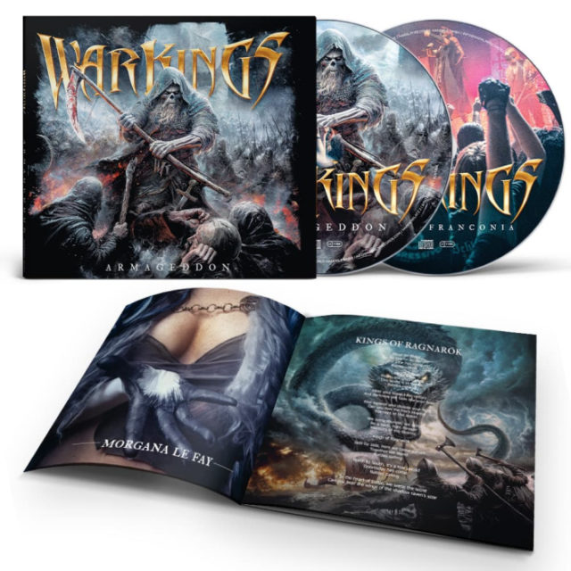 Our new album ARMAGEDDON strikes on July 4th!

And for the first time since the gods hurled us back into this world, we’ve captured the thunder of our battles in a LIVE ALBUM—included only in the CD edition!

This is raw. This is loud. This is your chance to hear the Warkings the way the gods intended…

Pre-order here:
LINKS IN BIO!!!

#warkings #morgana #armageddon #doublecd #newalbum